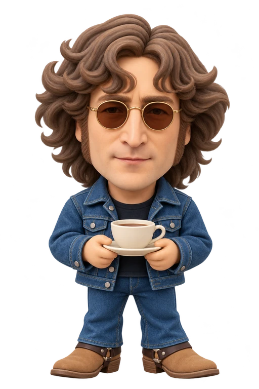 John Lennon · Tea Above Manhattan · Front