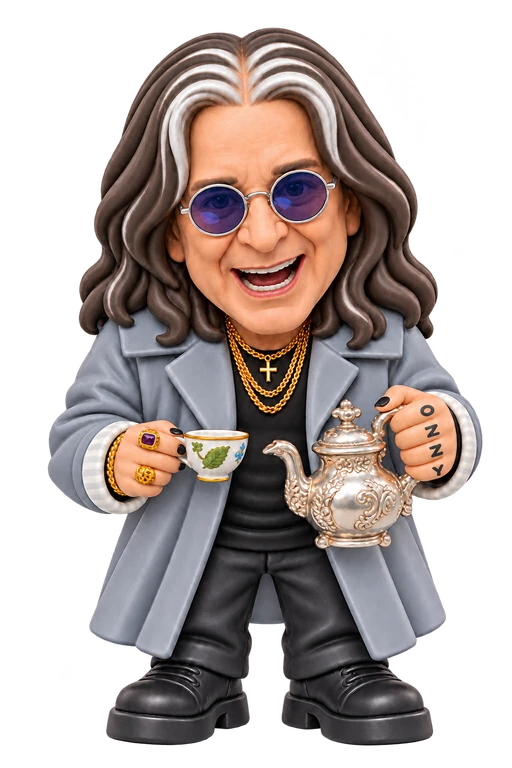 Ozzy Osbourne · The Silver Teapot · Front