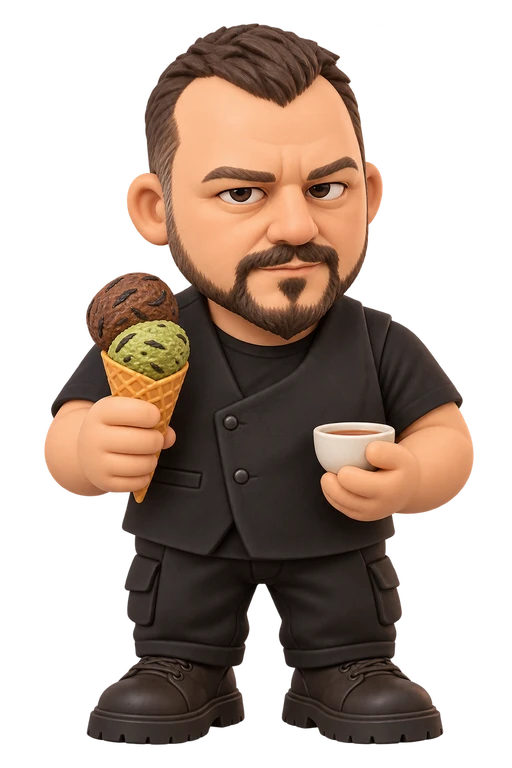 Viktor Enin · Gelato al tè · Fronte