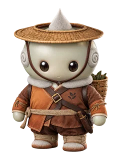 Pusha — costume of the puerh project