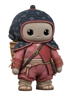 Ugolek — costume of the florist project