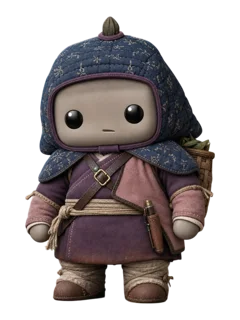 Ugolek — costume of the toys project