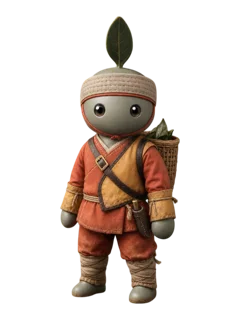 Yanta — costume of the shop-puerh project